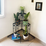TrustBasket Corner Stand Stair-Step Style flower pot stand for Garden Balcony Indoor Outdoor