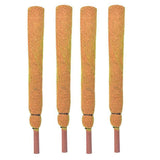 2 Feet Coir Moss Stick/Coco Pole for Climbing Indoor Plants (Set of 4)