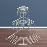 TrustBasket Corner Stand Stair-Step Style flower pot stand for Garden Balcony Indoor Outdoor