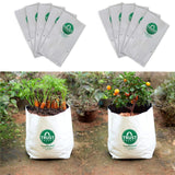 TrustBasket UV Treated Poly Grow Bags for Terrace Gardening| LDPE Grow Bags for Balcony