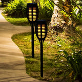 Trustbasket Solar Flame Spike Light