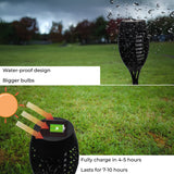 Trustbasket Solar Flame Spike Light