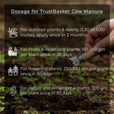 TrustBasket Cow Manure for Plant