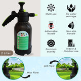 TrustBasket Premium Pressure Sprayer 2 Litre (Black) | Pressure Spray Bottle for Plants | Gardening Water Pump Sprayer | Plant Spray Bottle for Garden | Spray Bottles for Gardening,