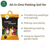 TrustBasket Enriched Organic Earth Magic Potting Soil Mix with Required Fertilizers for Plants