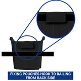 Vertical Gardening Pouches - Extra Large (Set of 10) - Black