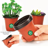 SMALL POTS AND PLANTERS ONLINE - Nursery Plastic Pot 5 Inch (set of 20 Pots)