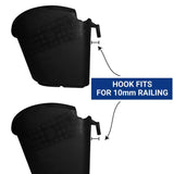 Vertical Gardening Pouches - Extra Large (Set of 10) - Black
