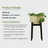 Costa Mid Century Stand with Pot