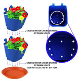 VERTICAL GARDENING POUCHES(Small) - Blue