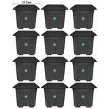 UV Treated  Square Plastic Planter (10 inches)
