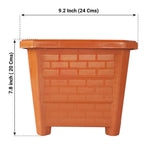 TrustBasket EarthBox-10 Square Plastic Planter