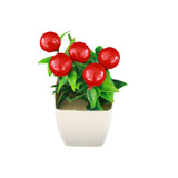 Artificial Potted Cherry Shrub
