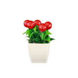 Artificial Potted Cherry Shrub