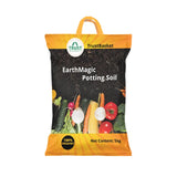 TrustBasket Enriched Organic Earth Magic Potting Soil Mix with Required Fertilizers for Plants