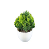 5 inch Artificial Potted Green grass shrub