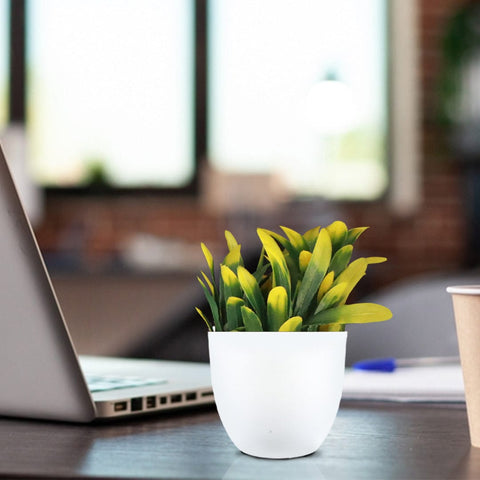 Artificial Potted Bell Mini Shrub