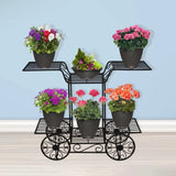 TrustBasket Cart type Planter Stand for Plants
