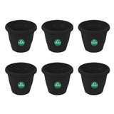 UV Treated Plastic Round Pots - 14 Inches