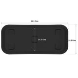 TrustBasket UV Treated 17 inch Rectangular Bottom Tray(Plate/Saucer) Suitable for 18 inch Rectangular Plastic Pot