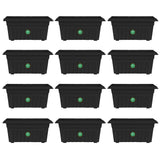 UV Treated Rectangular Plastic Planter (18 inches)