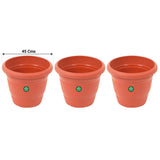 UV Treated Plastic Round Pot - 18 inches