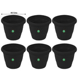 UV Treated Plastic Round Pot - 18 inches