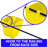 VERTICAL GARDENING POUCHES(Small) - Yellow