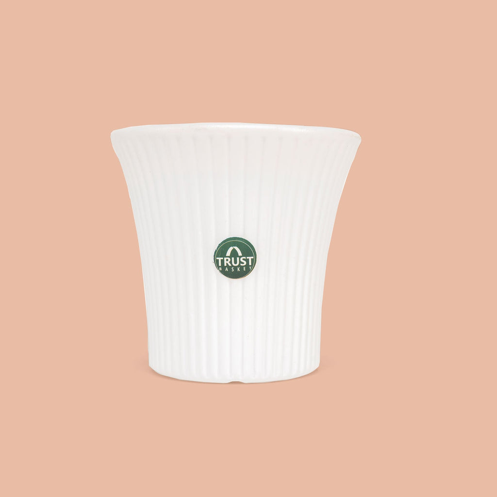 TrustBasket Tancy Pot 6-inch Table Top Planter Pot (Pack of 4)