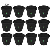 UV Treated Plastic Round Pots - 20 Inches