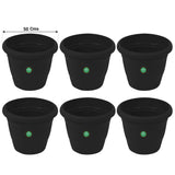 UV Treated Plastic Round Pots - 20 Inches