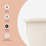 TrustBasket Lines pot 5 inch