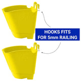 VERTICAL GARDENING POUCHES(Small) - Yellow