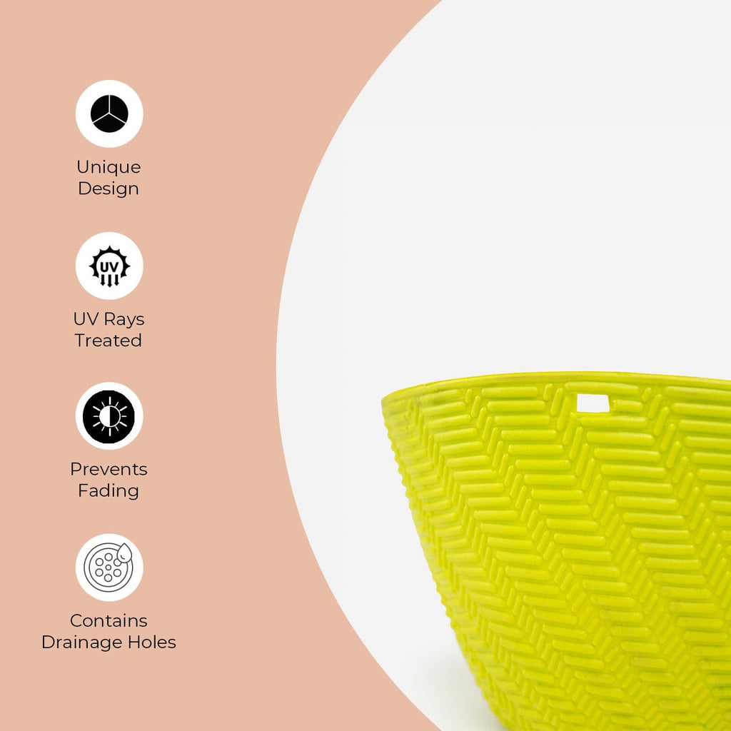 TrustBasket Hanging plastic pot with chain