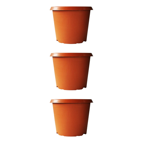 Bhuvi Round plastic pots 16