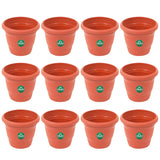 UV Treated Plastic Round Pots - 14 Inches