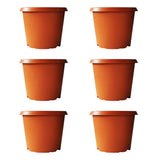 Bhuvi Round plastic pots 16