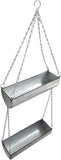 Ivy MultiLevel Hanging Planter-Galvanized Metal Hanging Planter/garden decor,home decor indoor and outdoor use