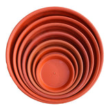 UV Treated Plastic Round Pots - 10 Inches