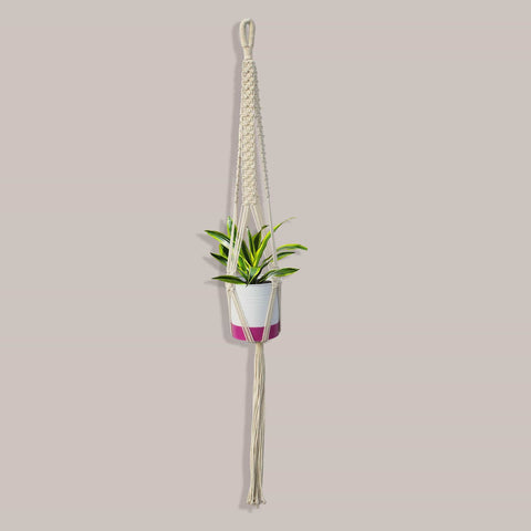 Curated Rakhi Gifts Online for your Sibling - TrustBasket Macrame Hanger