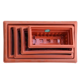 UV Treated Rectangular Plastic Planters (14 inches)