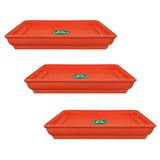 TrustBasket UV Treated 8.5 inch Square Bottom Tray(Plate/Saucer) Suitable for 12 inch Square Plastic Pot
