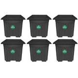 12 inch square plastic planter UV Treated Square Plastic Planter(12 Inch) – TrustBasket