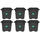 UV Treated  Square Plastic Planter (10 inches)