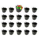 VERTICAL GARDENING POUCHES(Small) - Black