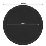 TrustBasket  UV Treated 9.2 inch Round Bottom Tray(Plate/Saucer) Suitable for 14 inch Round Plastic Pot