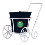 Trolley with Bucket Planter for Small Indoor Plants