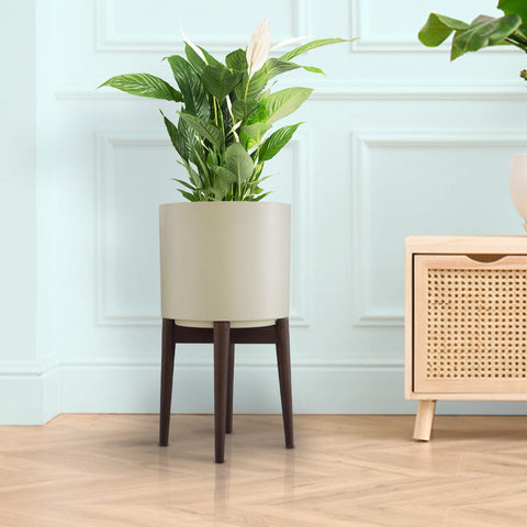 Wooden Stands with Metal Planters - Bliss Stand