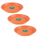 TrustBasket  UV Treated 9.2 inch Round Bottom Tray(Plate/Saucer) Suitable for 14 inch Round Plastic Pot