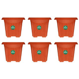 UV Treated Square Plastic Planter(14 Inch)